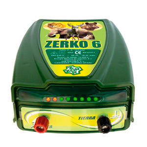 Pastor eléctrico a red 6J alta potencia para animales salvajes