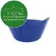 Cubo flexible 15 litros de color azul