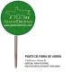 Poste Fuerte Fibra de Vidrio (especial puertas y esquinas) cercado eléctrico - pastor eléctrico