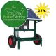 pastor eléctrico zarpazo solar placa 30W estructura móvil