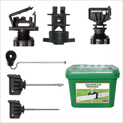 Aisladores cercados eléctricos