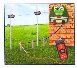 Comprobar cercado eléctrico