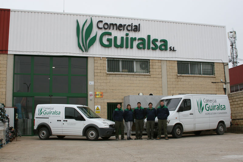 El equipo de Comercial Guiralsa