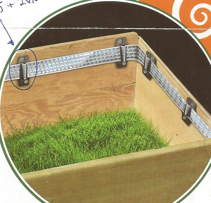 Instalación cercado caracoles