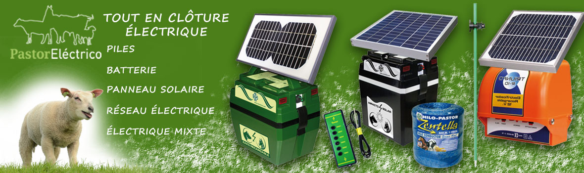 Clòture électrique - Réseau électrique - électrique mixte